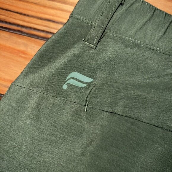 Fabletics The Only Pants Mens XL Green Lightweight Athletic Casual Golf Stretch - Picture 5 of 7